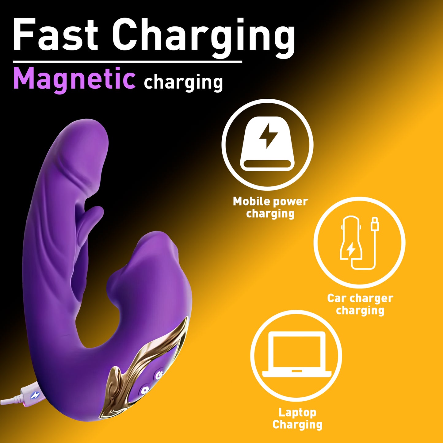 Lip Service — Licking & Tapping Vibrator