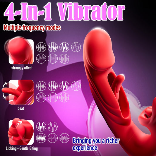 Lip Service — Licking & Tapping Vibrator