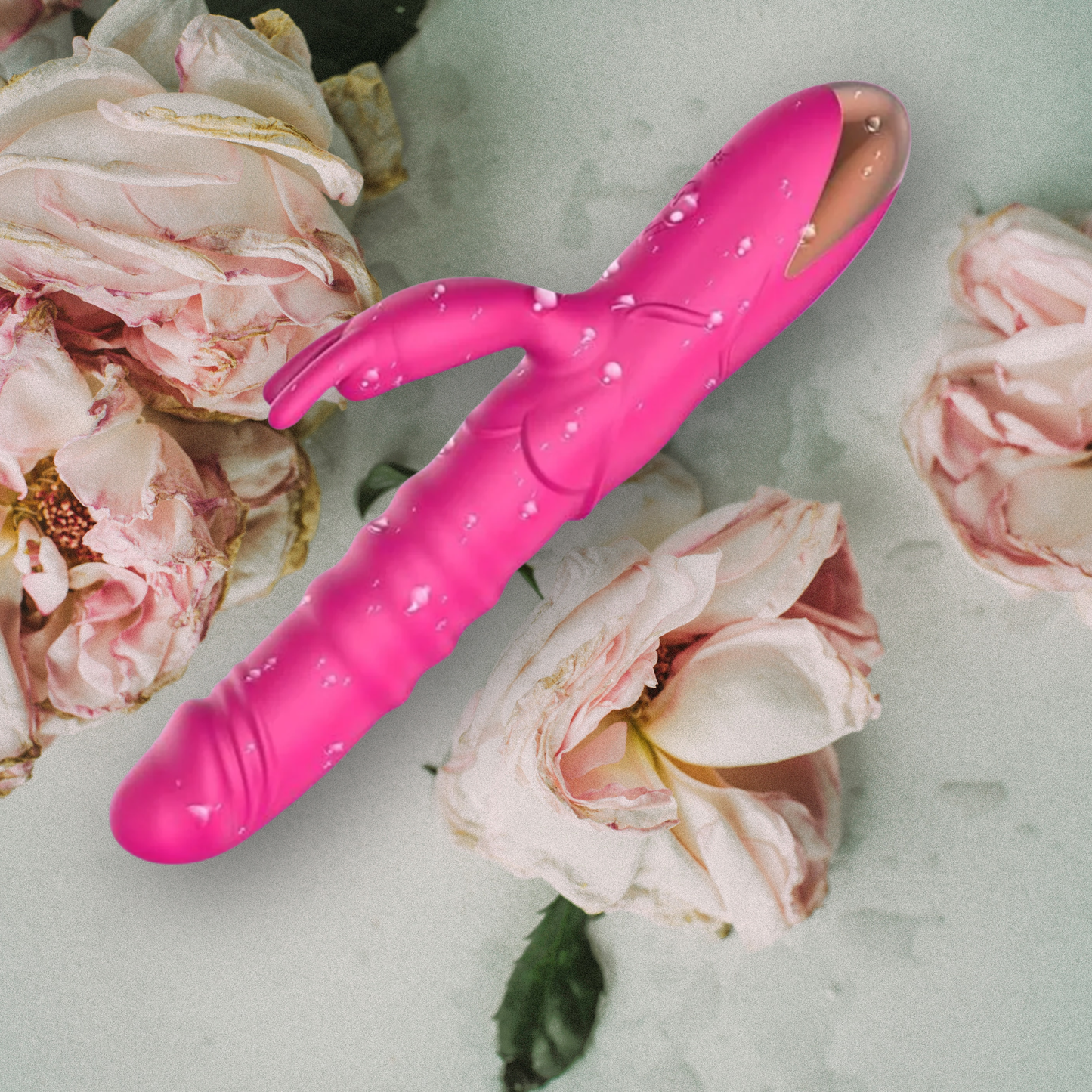 Rose Rhythm — Thrusting Rabbit Vibrator