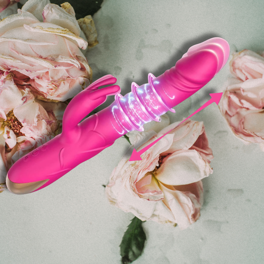Rose Rhythm — Thrusting Rabbit Vibrator