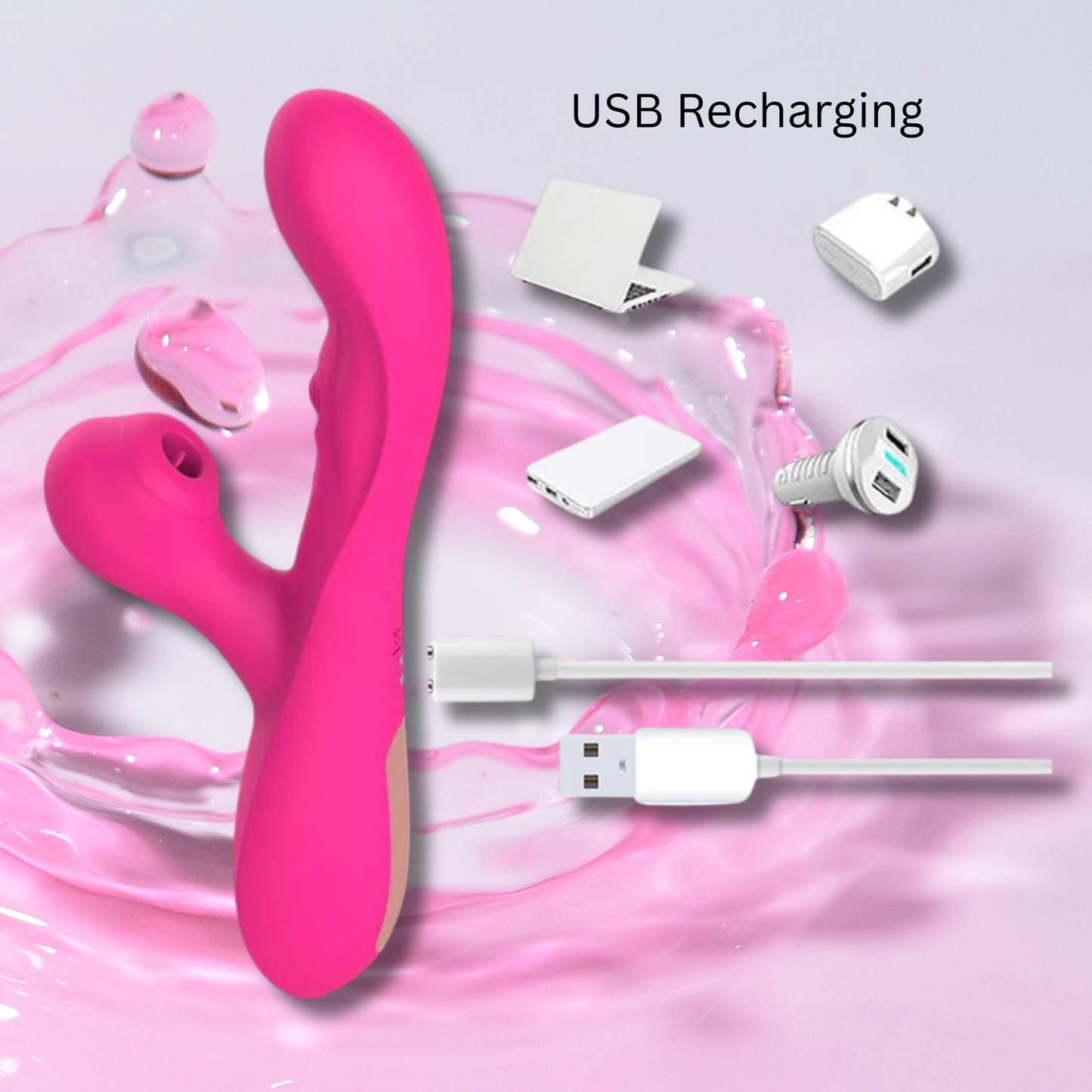 Triple Pulse Rabbit — Suction Vibrator