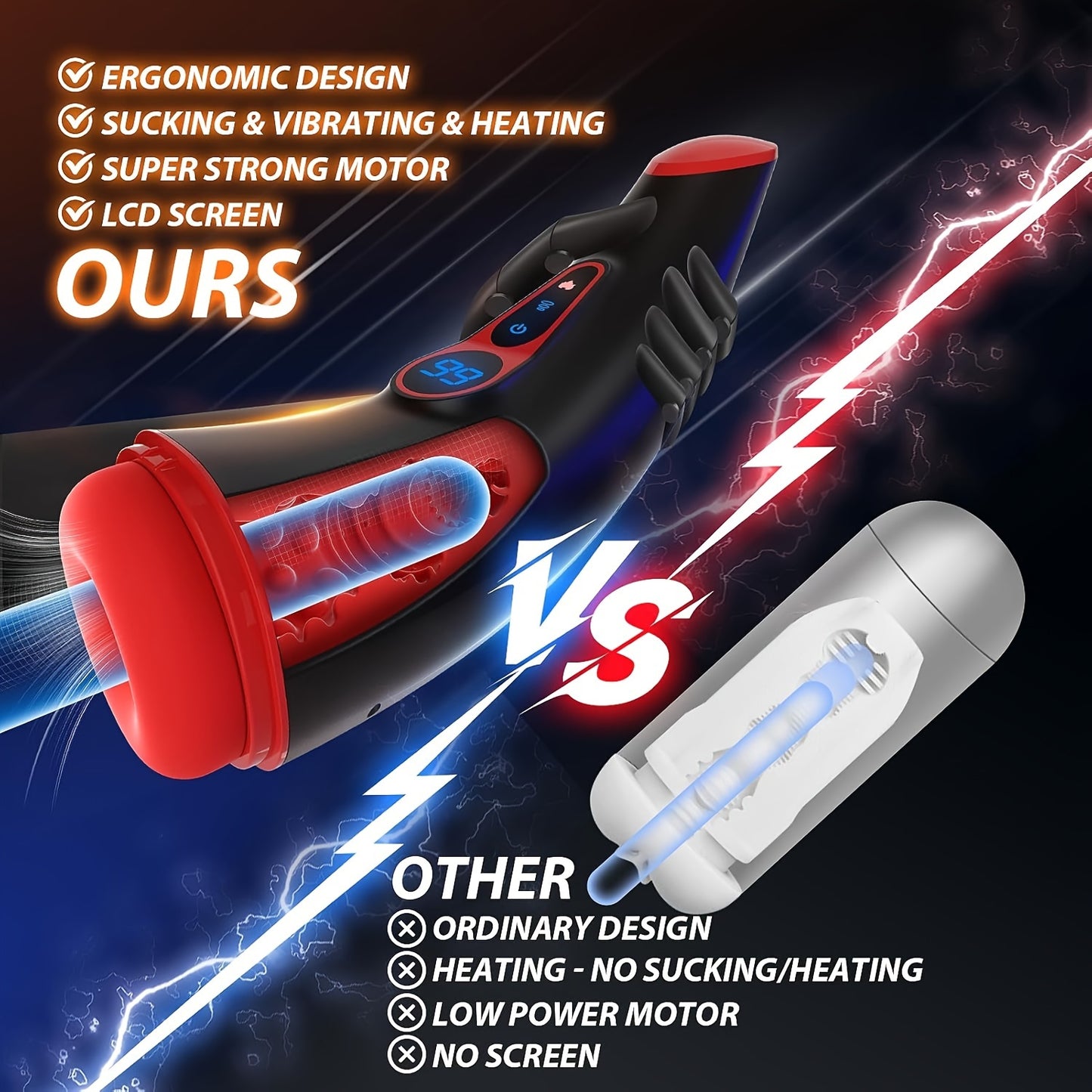 Horn Hero — Heated Automatic Masturbator