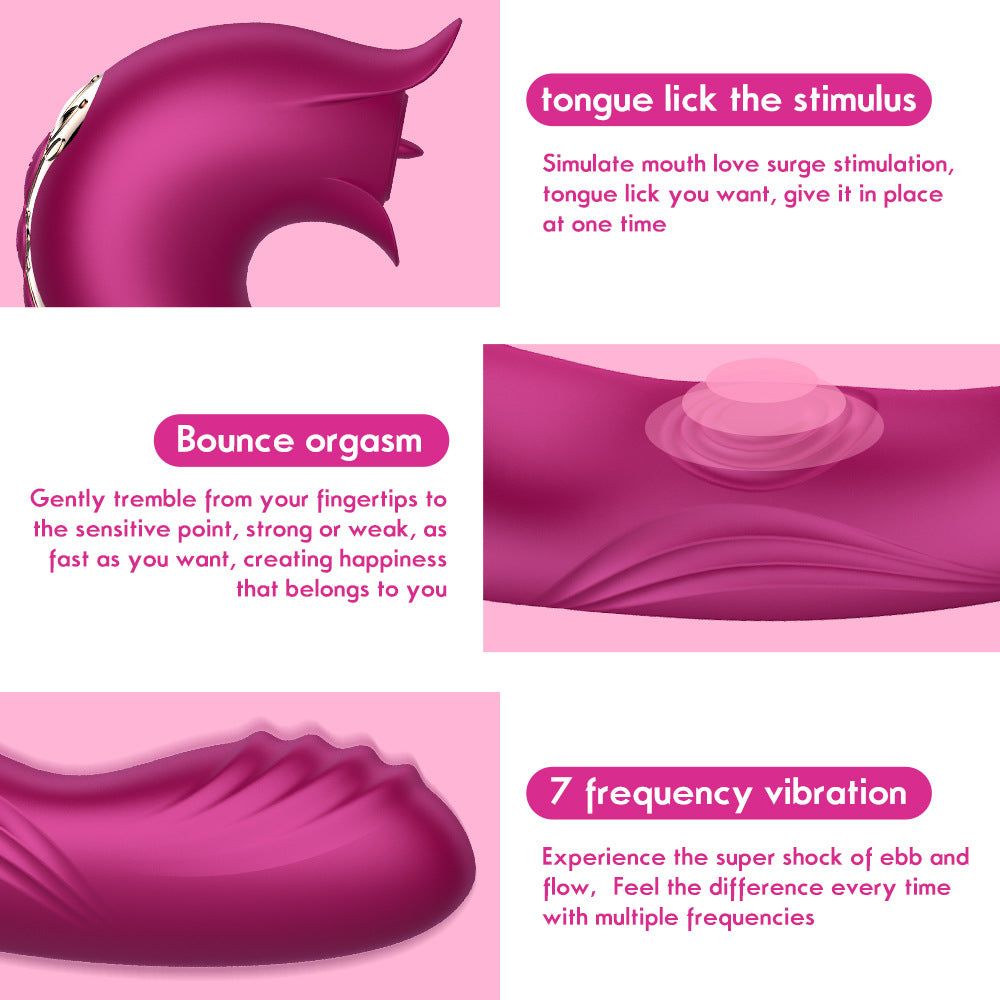 Flutter Bliss — Licking G-Spot Vibrator