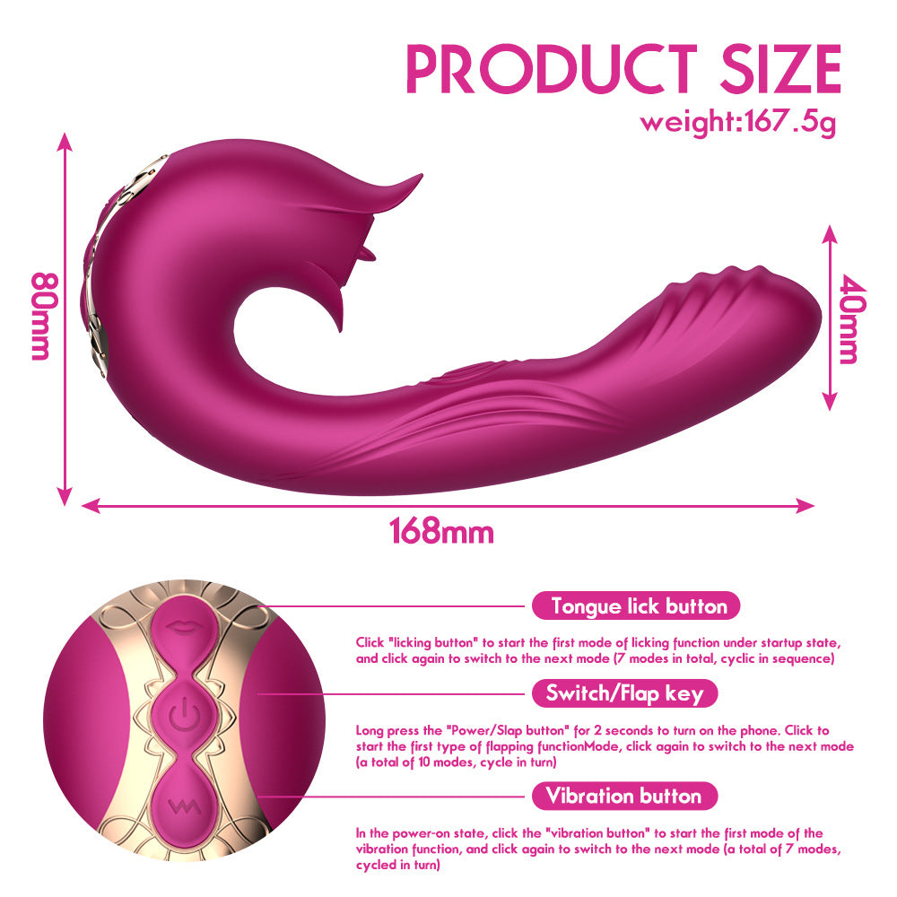Flutter Bliss — Licking G-Spot Vibrator
