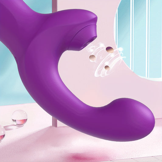 Curl & Kiss — G-Spot Suction Vibrator