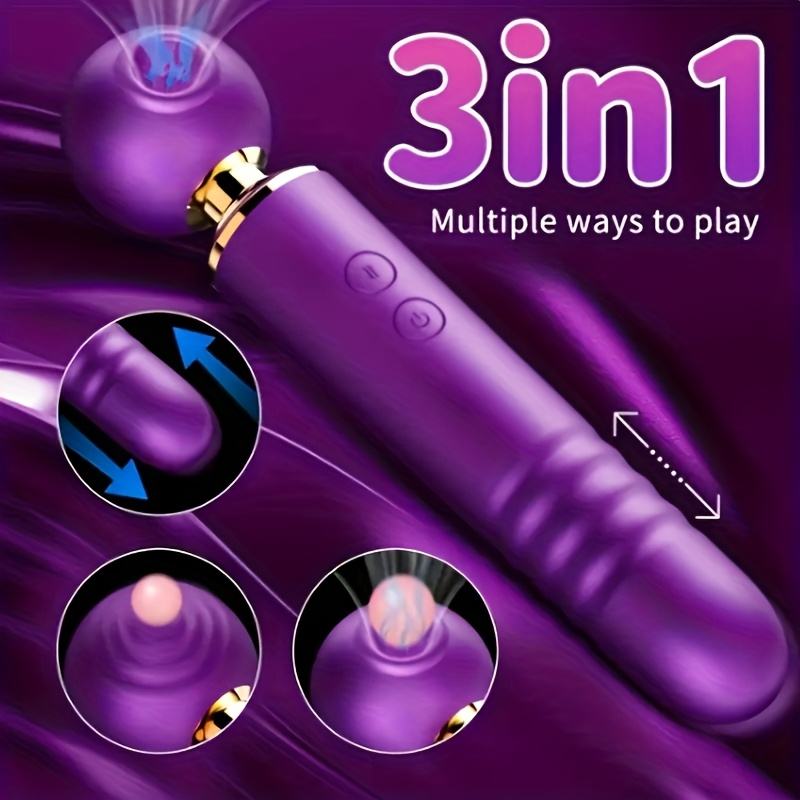 Triple Crown — 3-in-1 Vibrator