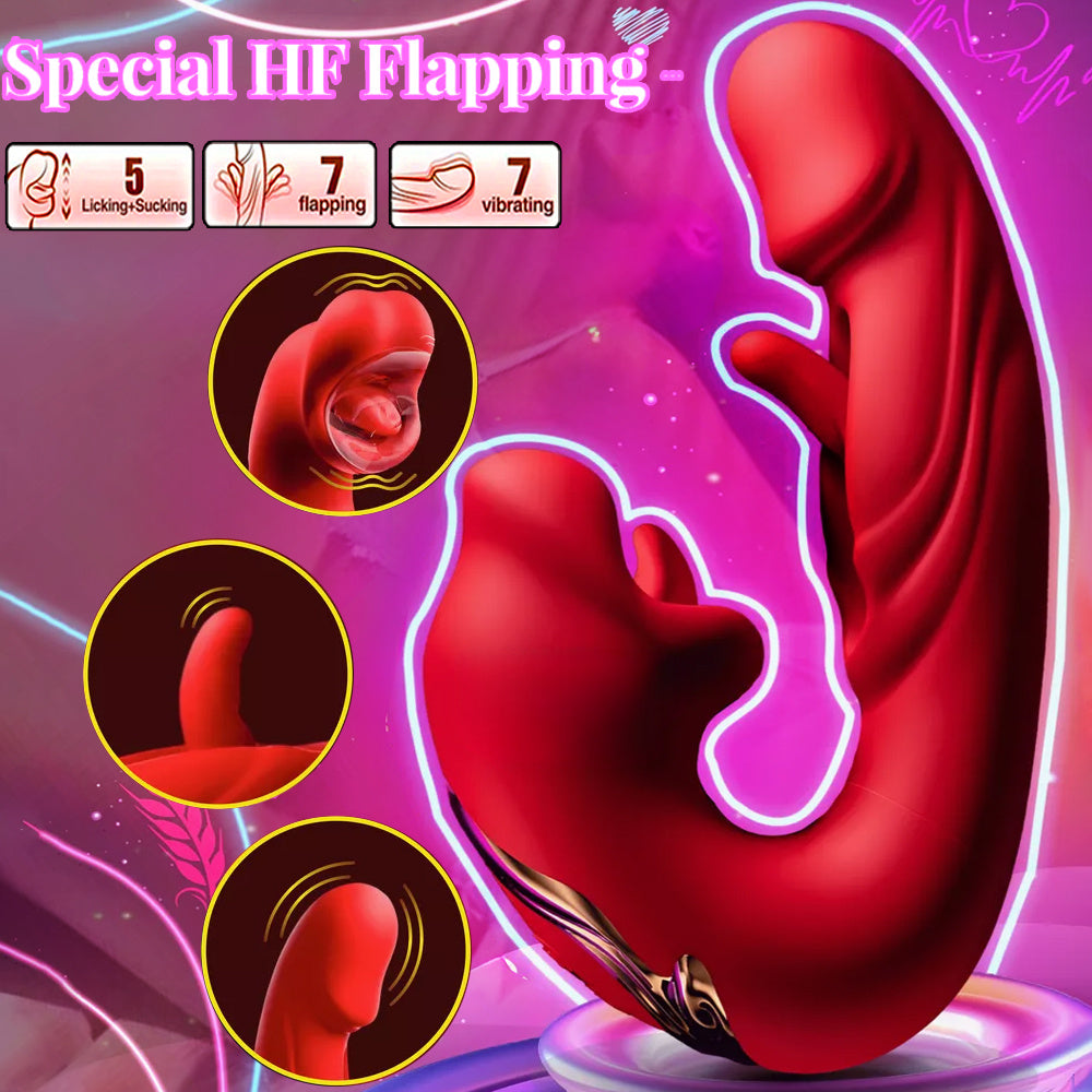 Lip Service — Licking & Tapping Vibrator