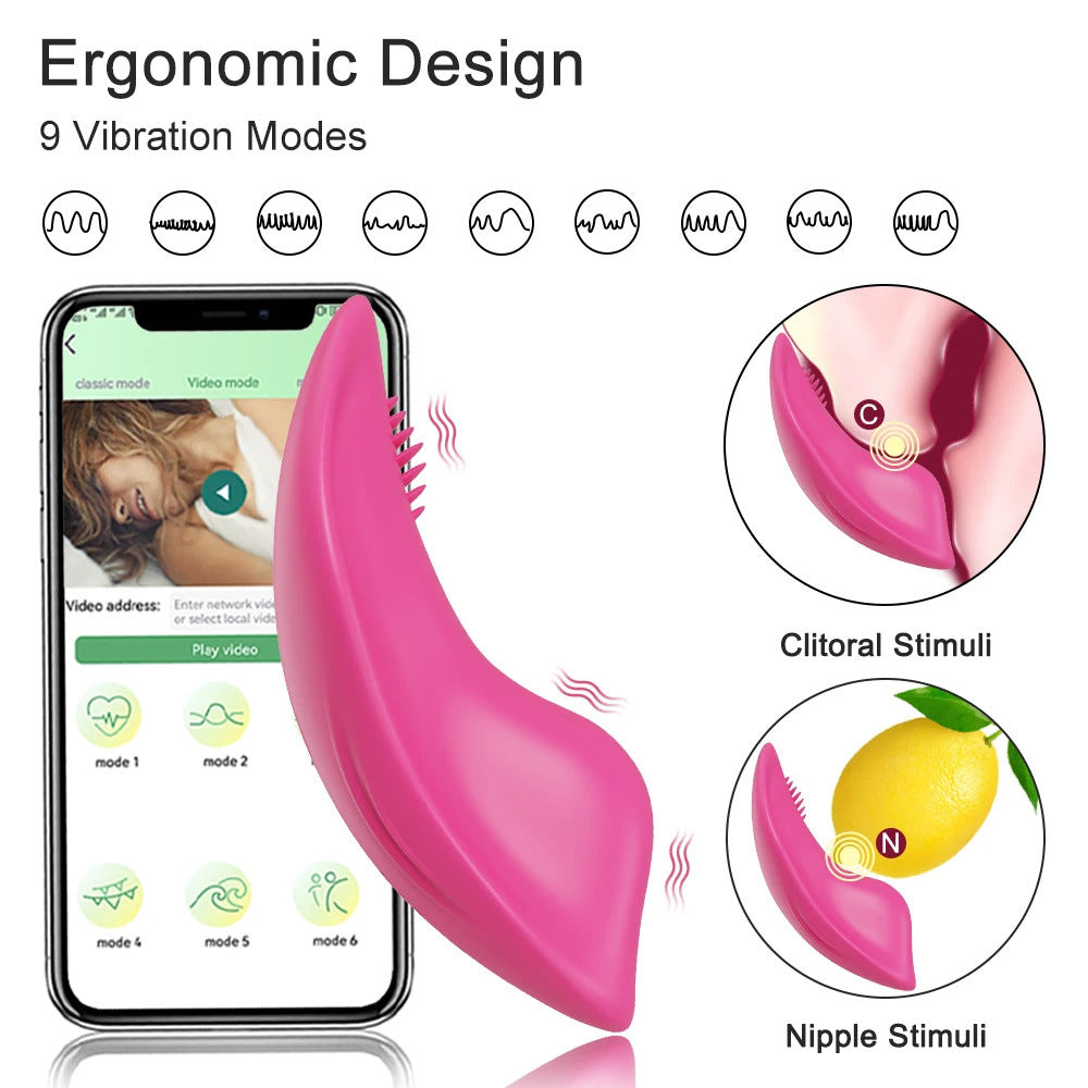 Secret Pulse — App-Controlled Wearable Vibrator