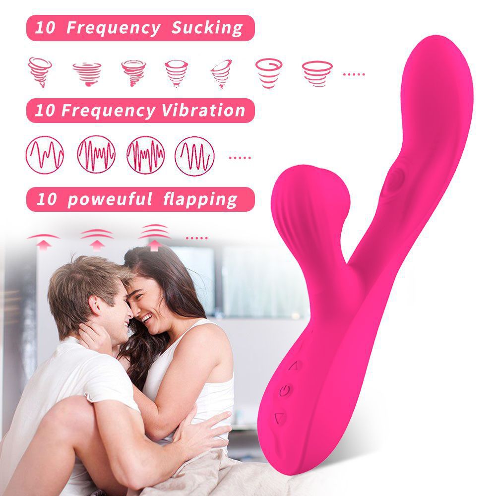 Triple Pulse Rabbit — Suction Vibrator