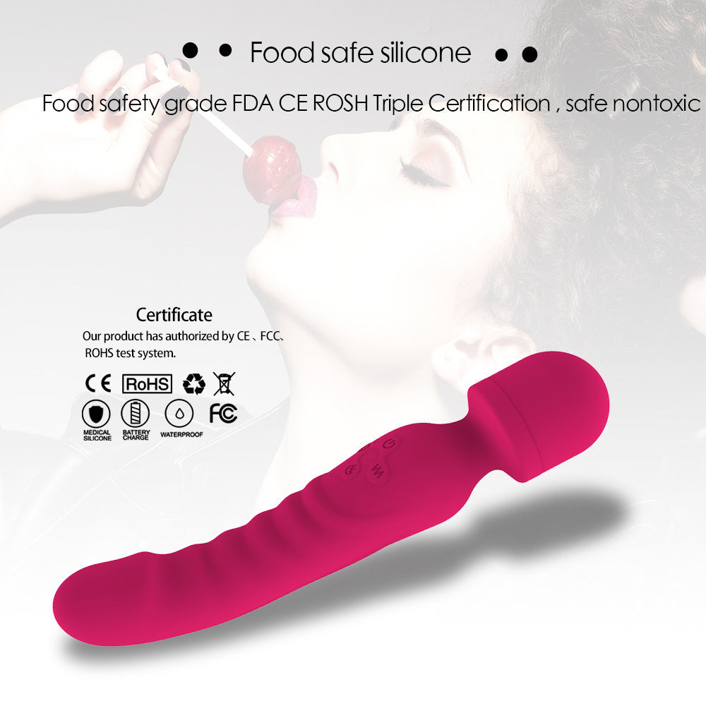 Heat & Flex — Heated Wand Vibrator