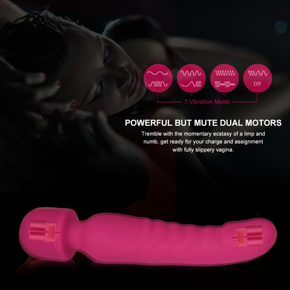 Heat & Flex — Heated Wand Vibrator