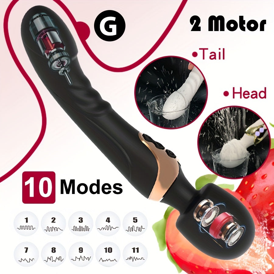 Rose Flex — Dual-Ended Massager