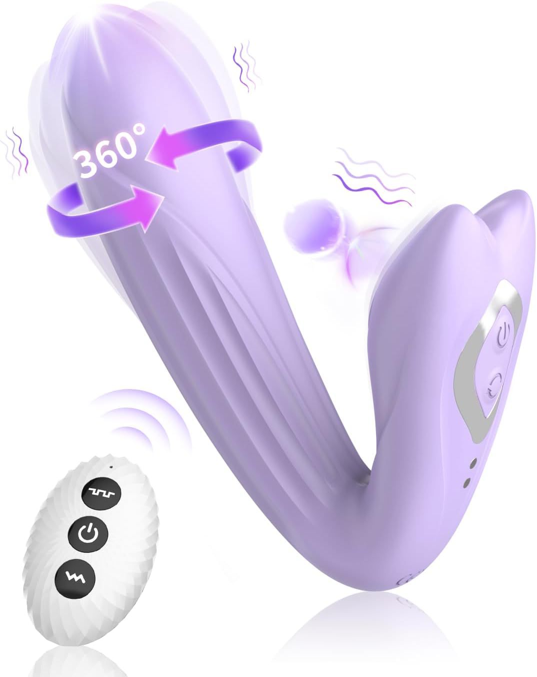 Eclipse Arc — Remote-Control Dual Vibrator