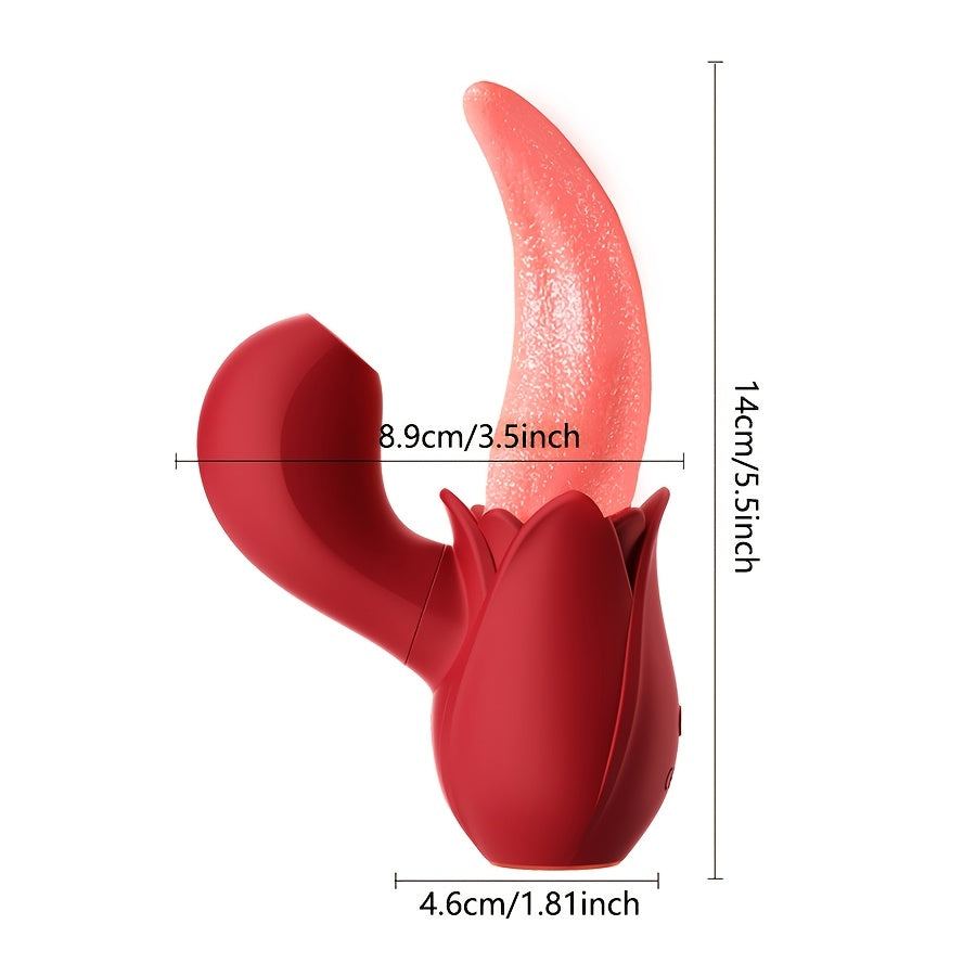 Velvet Whisper — Tongue & Suction Vibrator