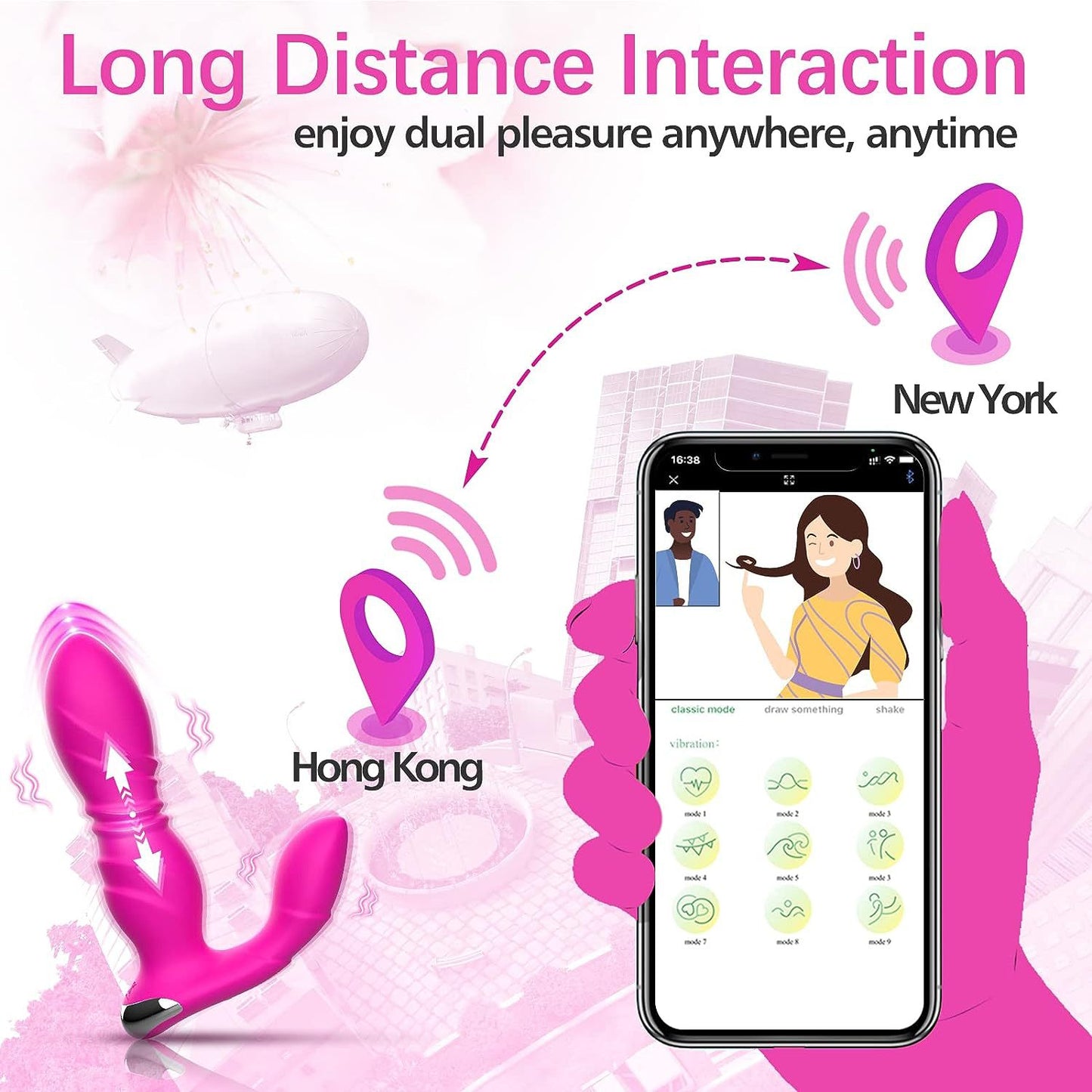 Velvet Bond — App-Controlled Wearable Vibrator