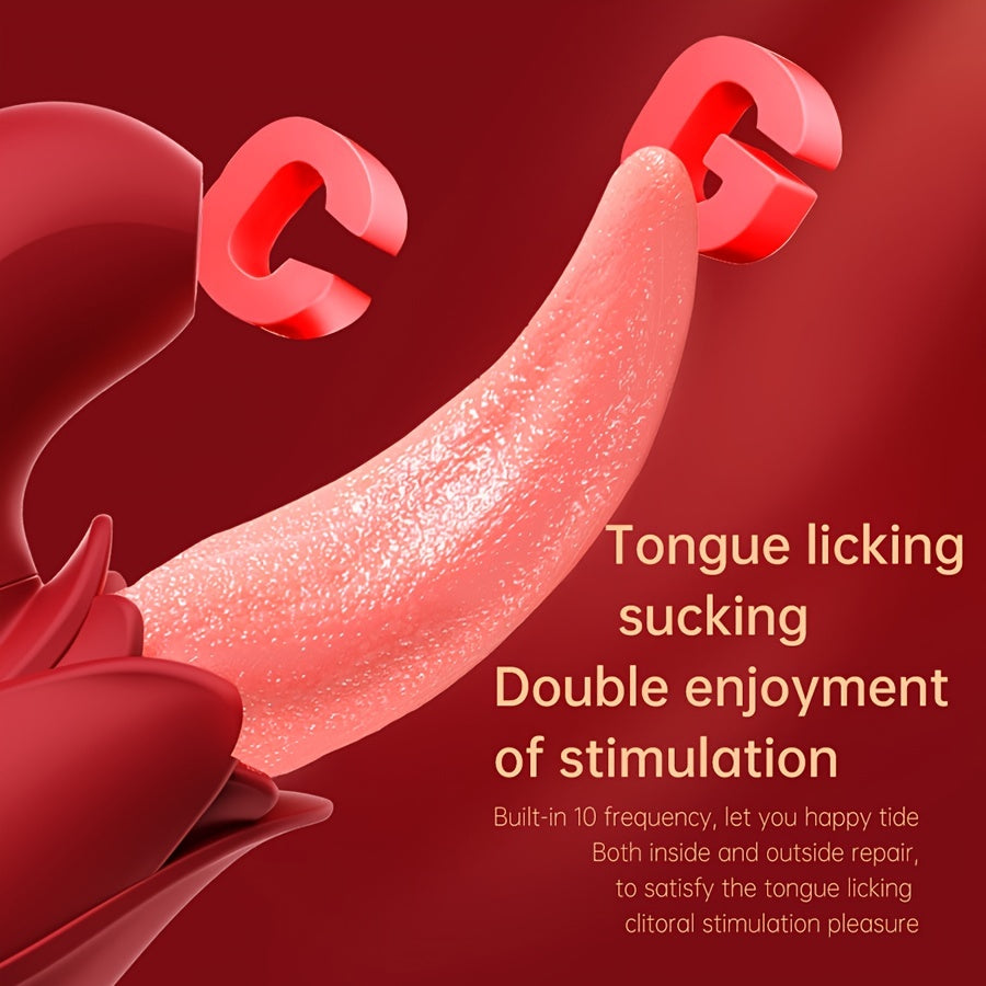 Velvet Whisper — Tongue & Suction Vibrator