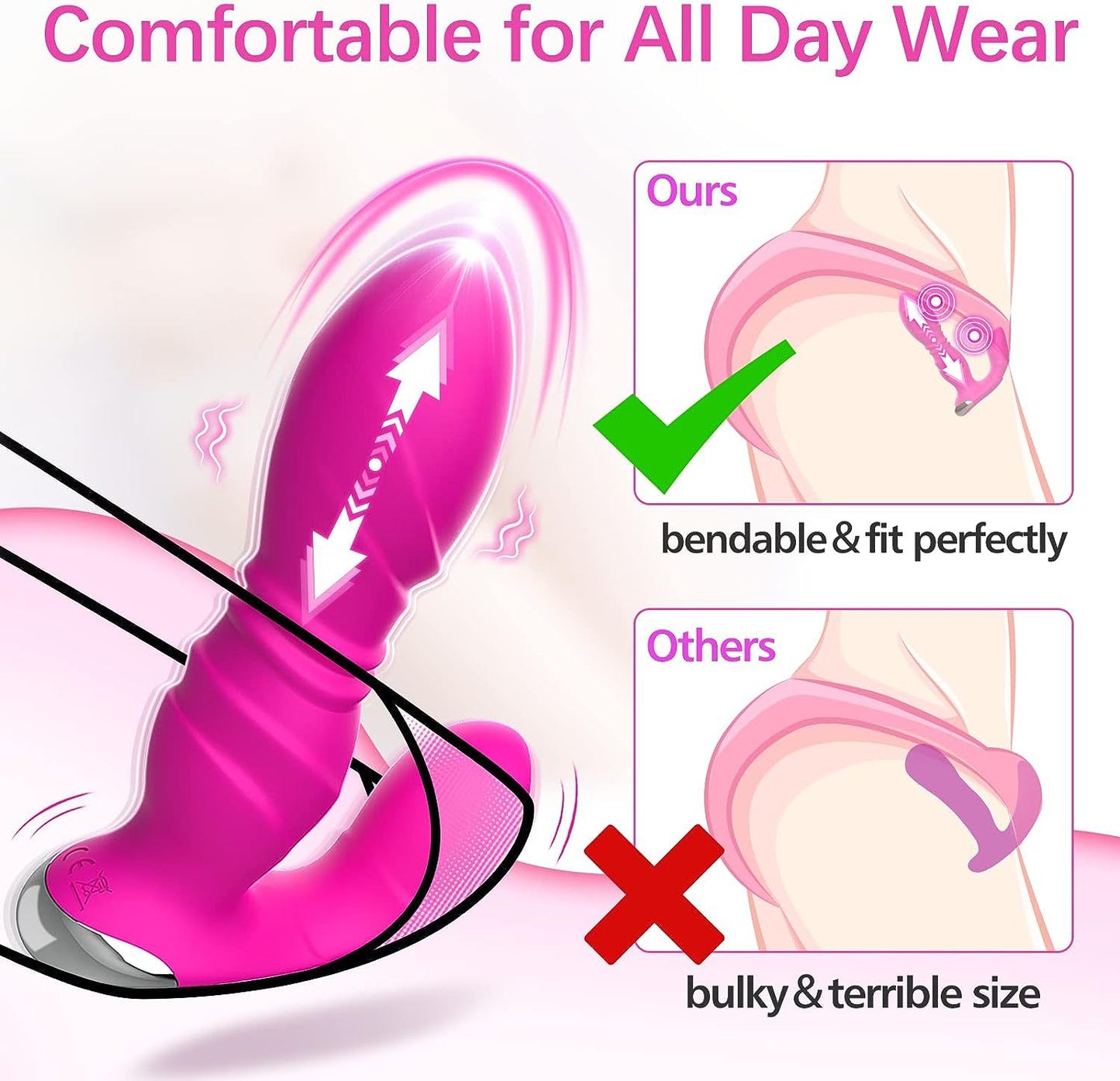 Velvet Bond — App-Controlled Wearable Vibrator