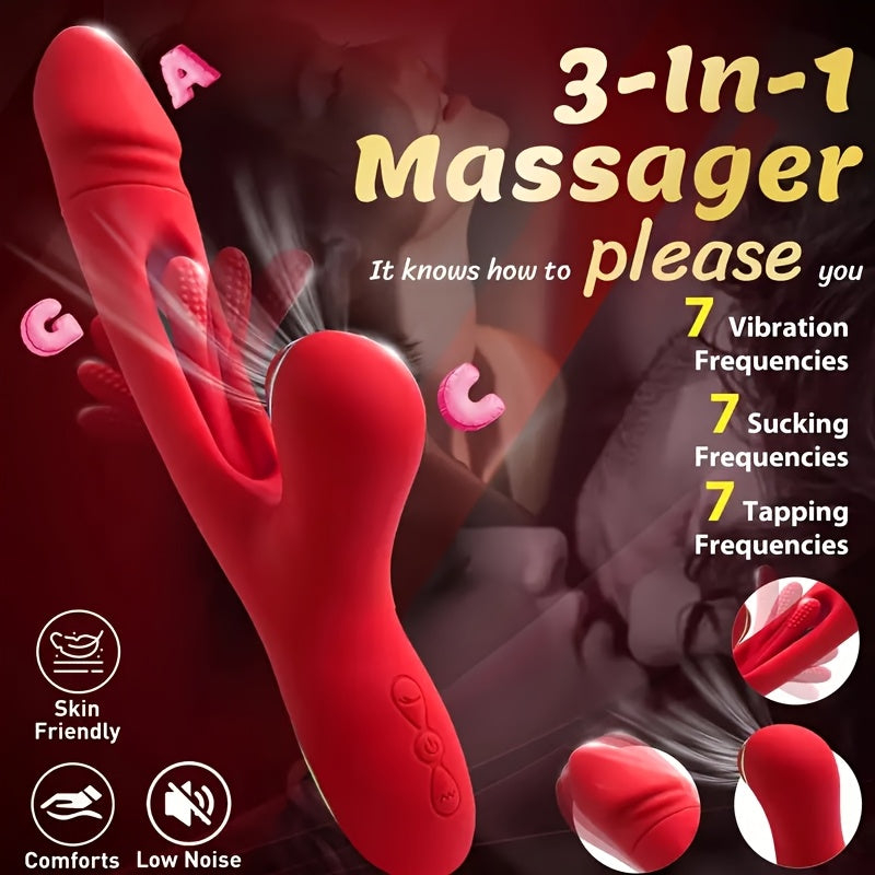 TriPulse Pro — Triple-Motor Vibrator