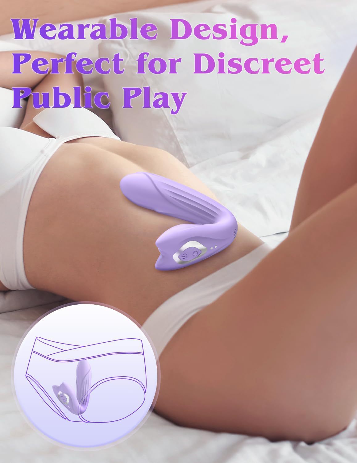 Eclipse Arc — Remote-Control Dual Vibrator