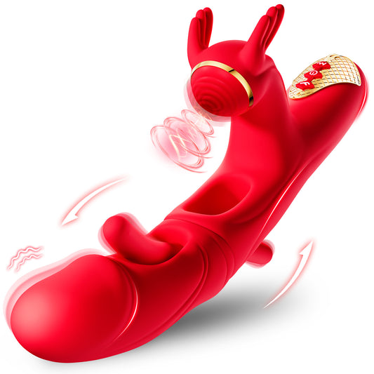 Rouge Symphony — Heated Rabbit Vibrator