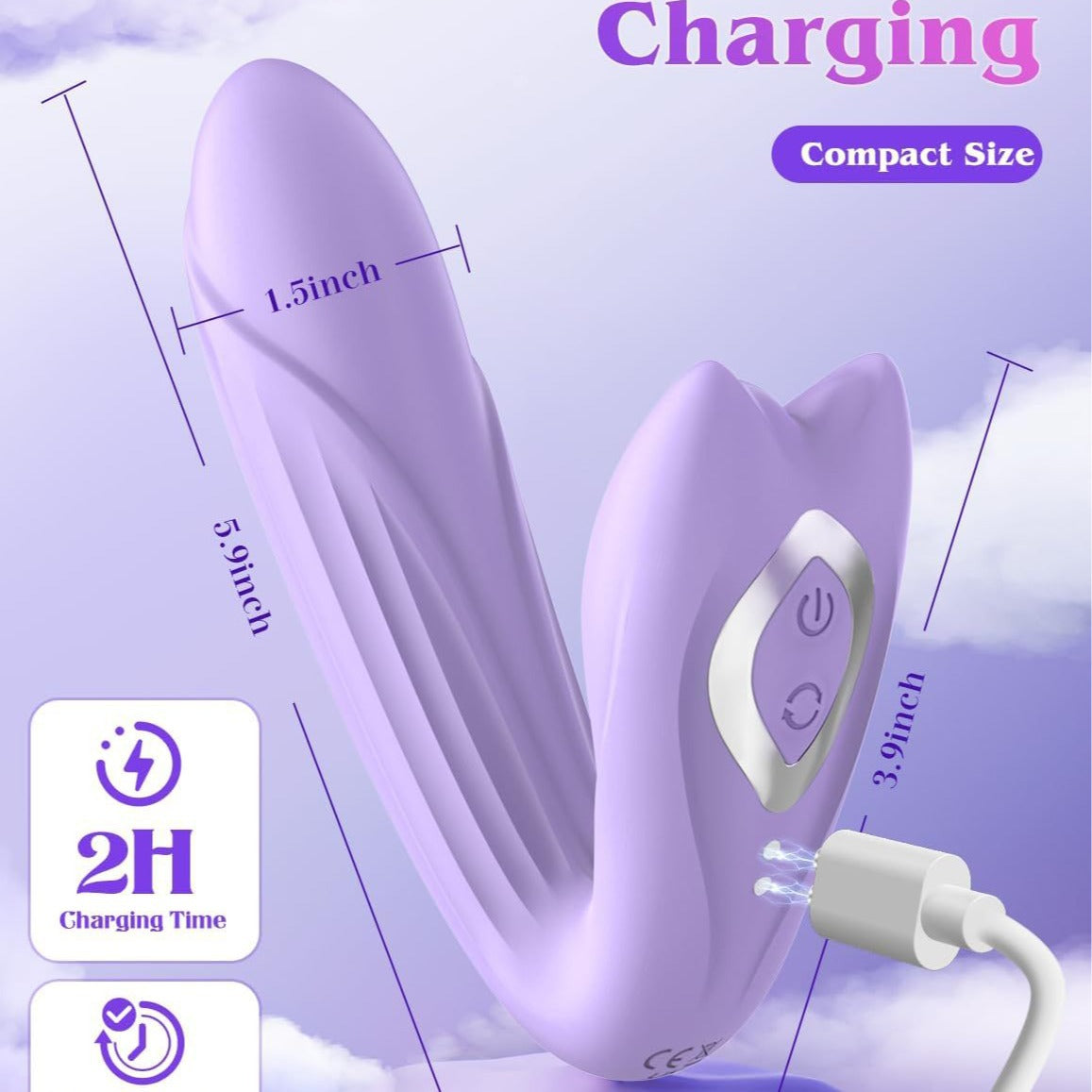 Eclipse Arc — Remote-Control Dual Vibrator