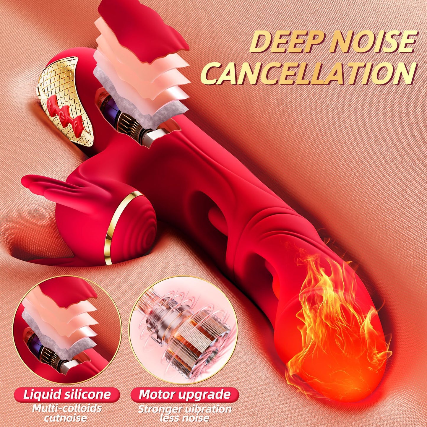 Rouge Symphony — Heated Rabbit Vibrator