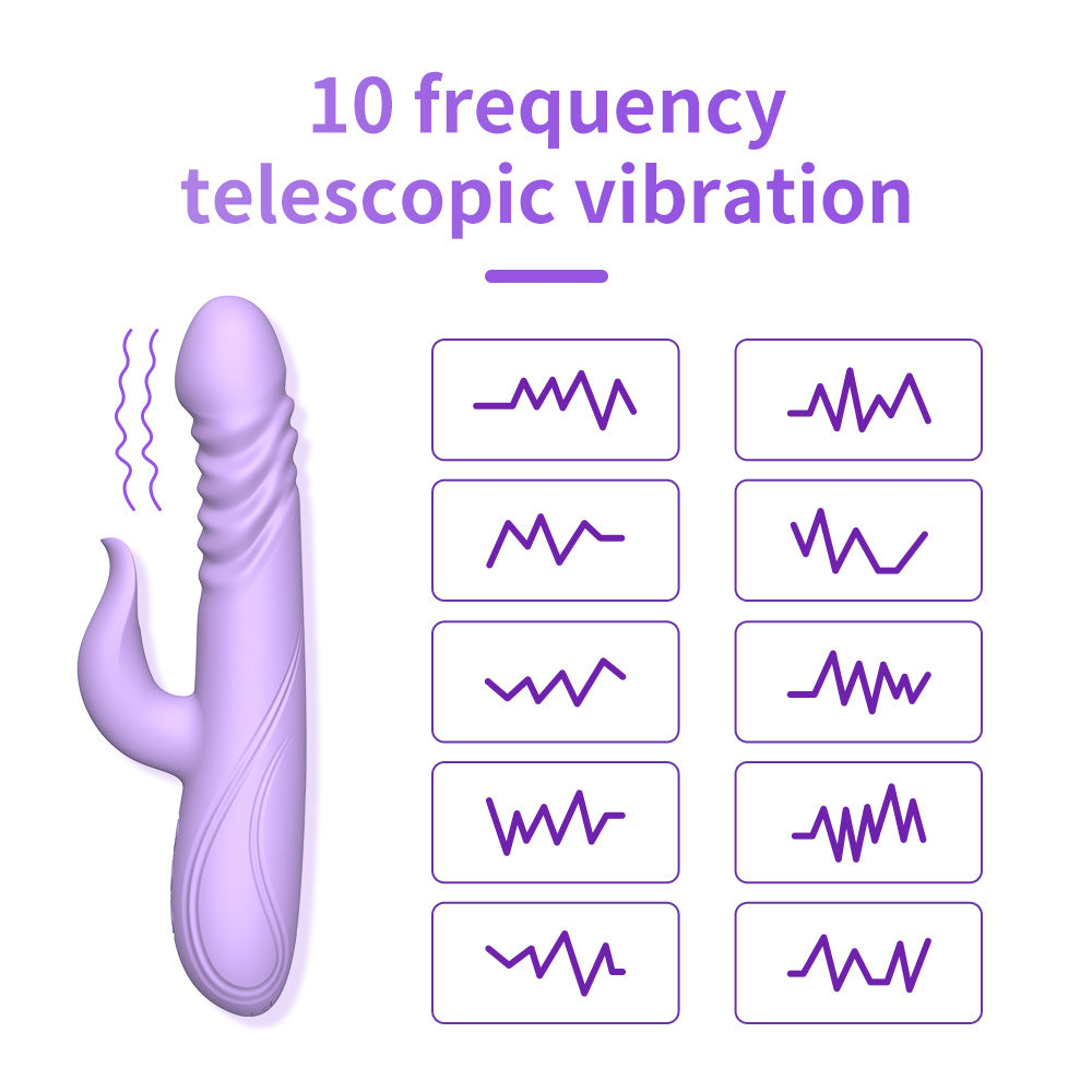 Lavender Thrust — Heated Rabbit Vibrator