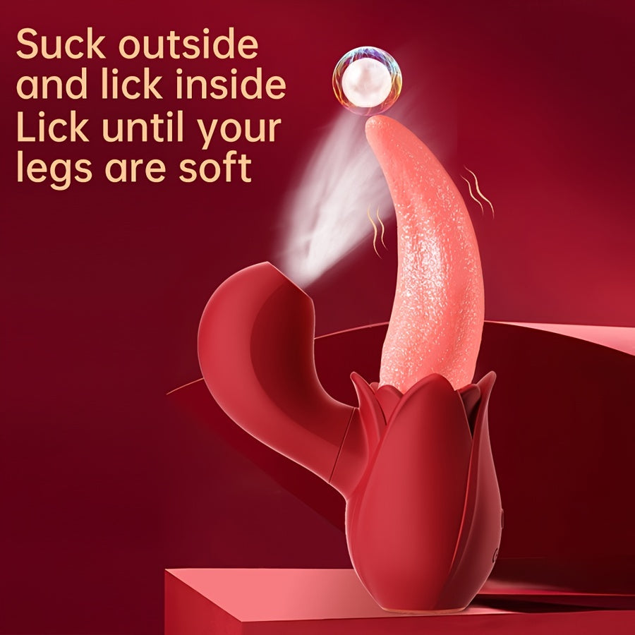Velvet Whisper — Tongue & Suction Vibrator
